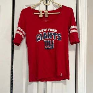 NY GIANTS women’s athletic t-shirt size medium
